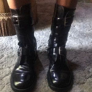 celine combat boots